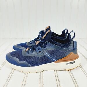 Cole Haan Blue and Gray Athletic Shoes